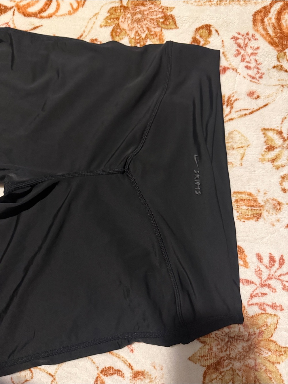 Nike x SKIMS Black High-Rise Seamless Leggings